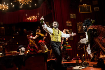 'NATASHA AND PIERRE AND THE GREAT COMET OF 1812': Josh Groban in the 2016 Broadway production. Photo: Chad Batka.