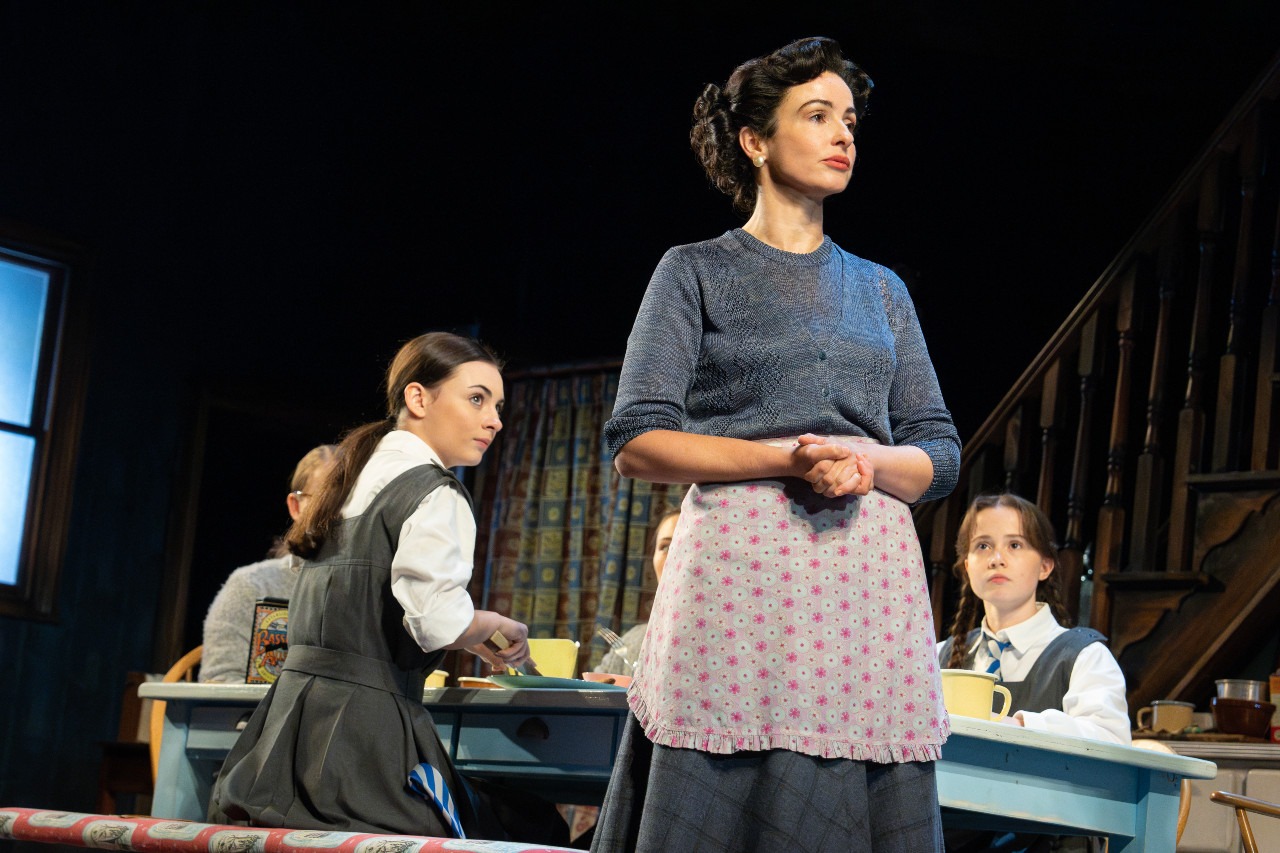 'THE HILLS OF CALIFORNIA': (left to right): Lara McDonnell, Laura Donnelly & Sophia Ally. Photo: Joan Marcus.