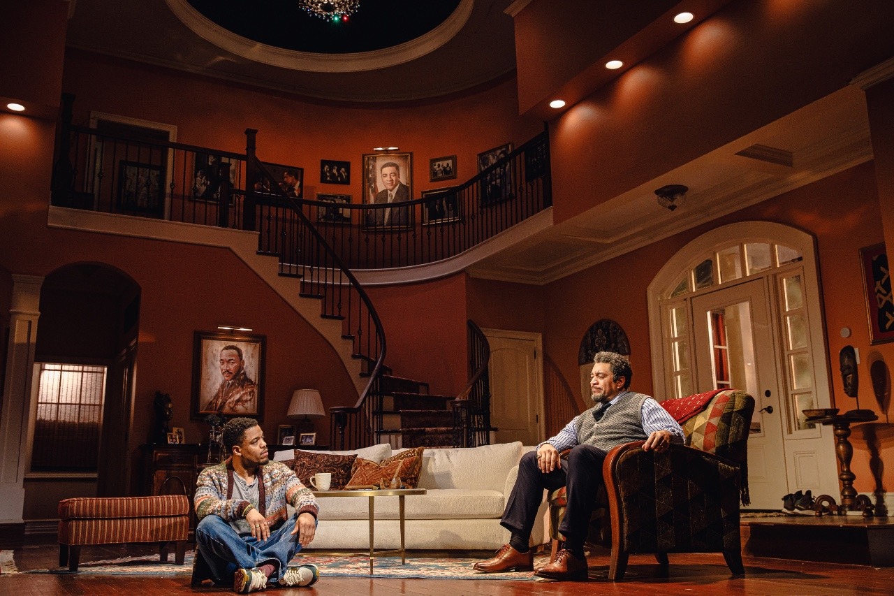 'PURPOSE': Jon Michael Hill & Harry Lennix. Photo: Marc J. Franklin.